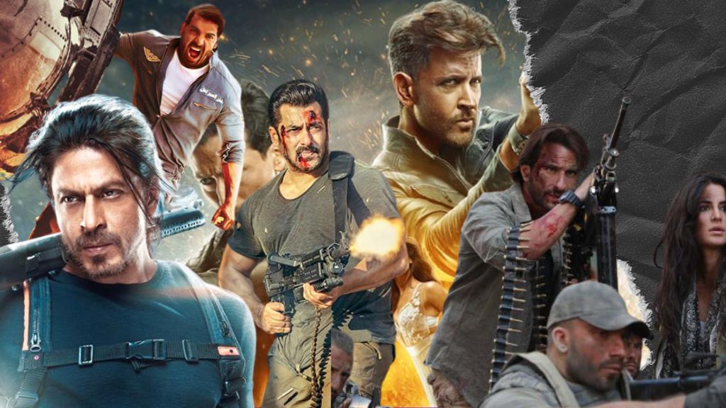 various bollywood actors in action movies