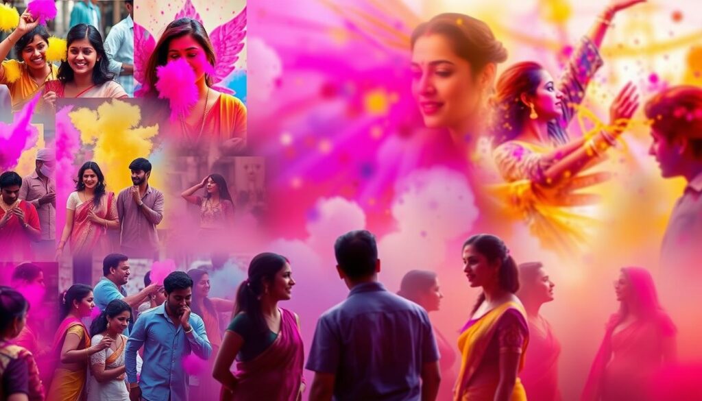 evolution of Holi in cinema