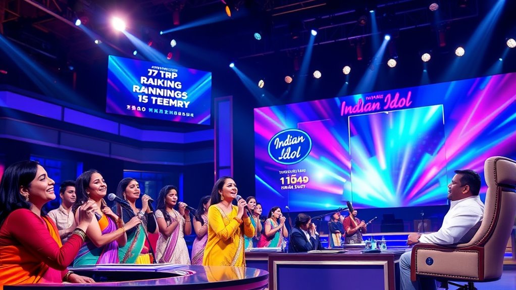 indian idol trp success
