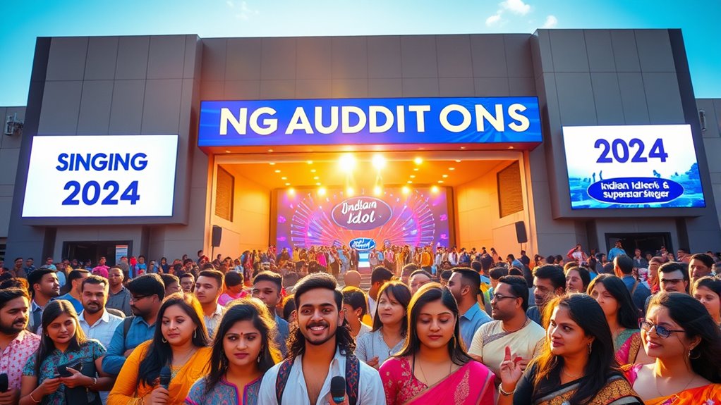 singers audition schedule announced