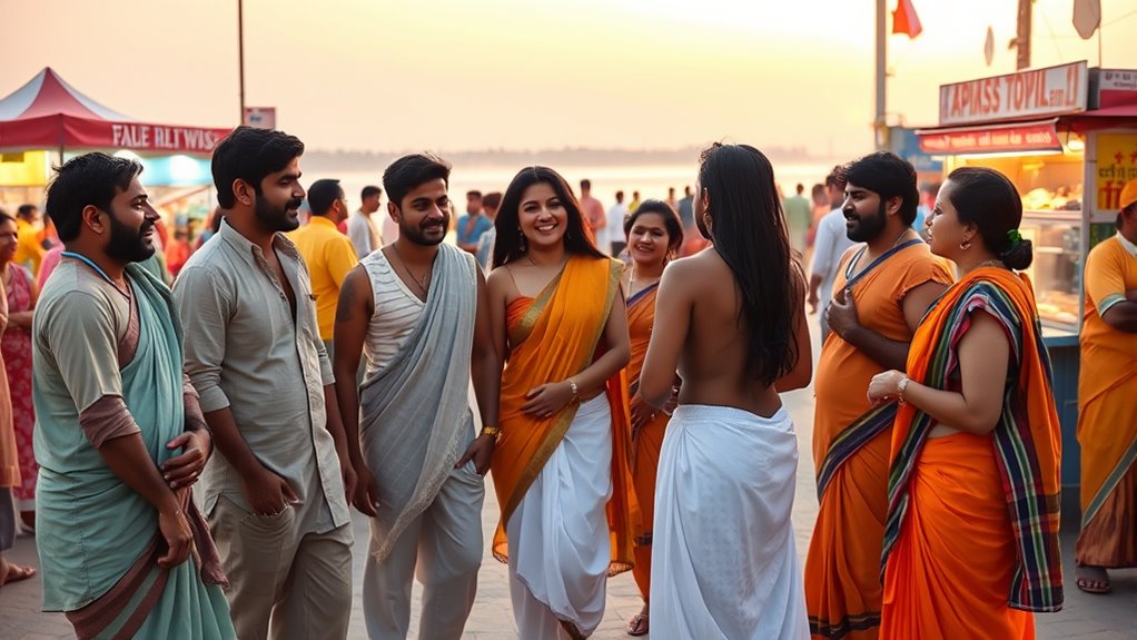 traditional indian beach attire