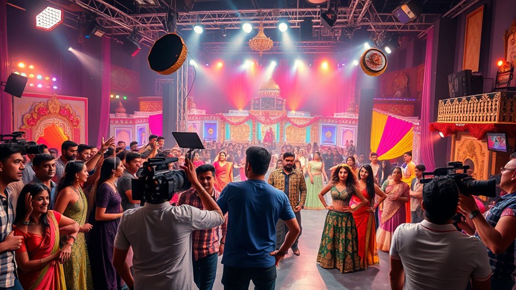 attend bollywood film shoot