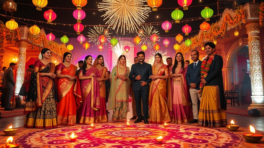 bollywood diwali festival scenes