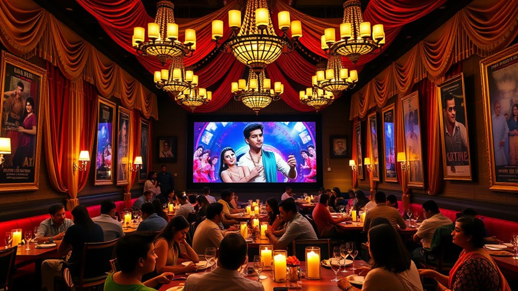 bollywood themed dining experiences