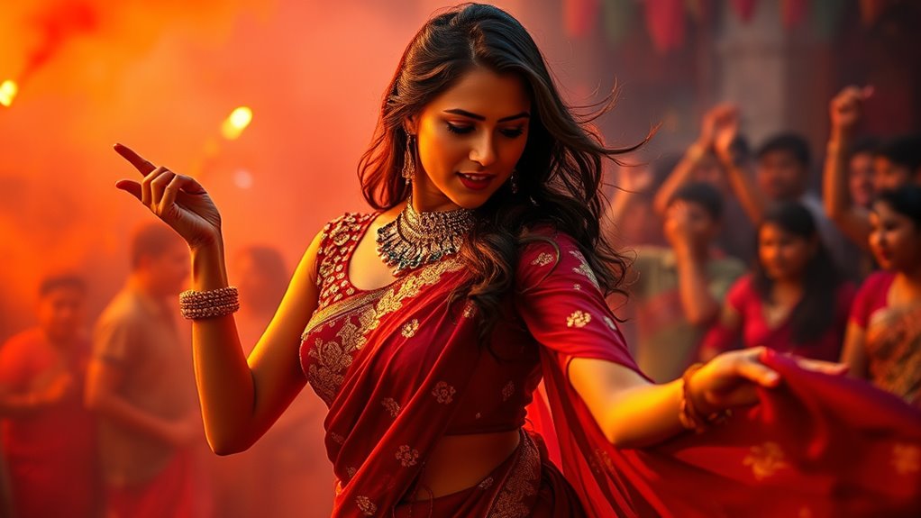 energetic folk inspired dance