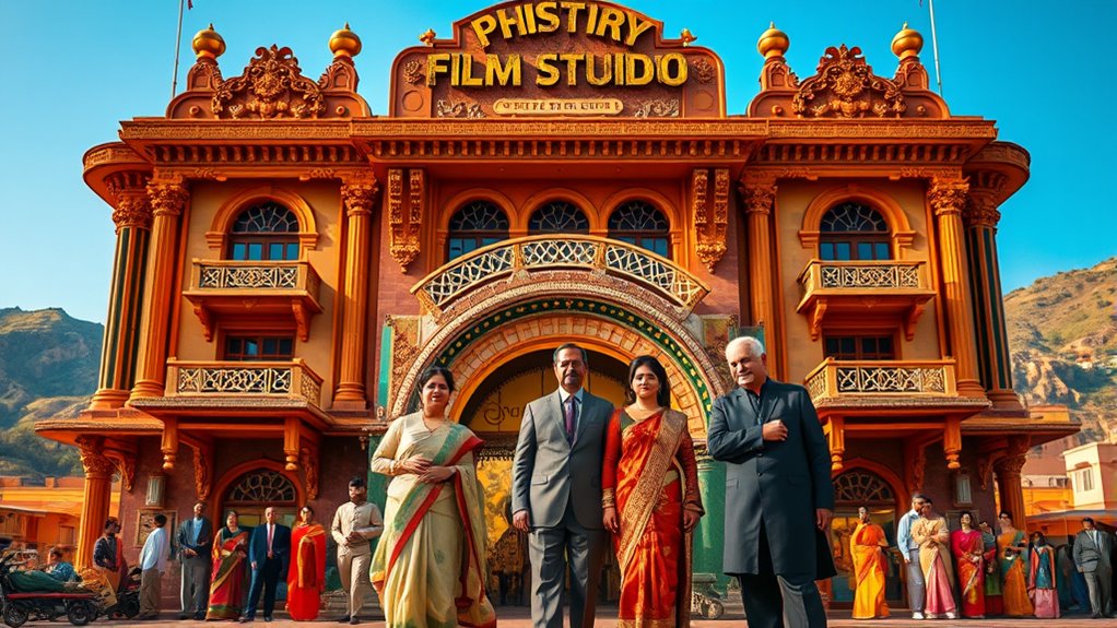 family led indian film studios