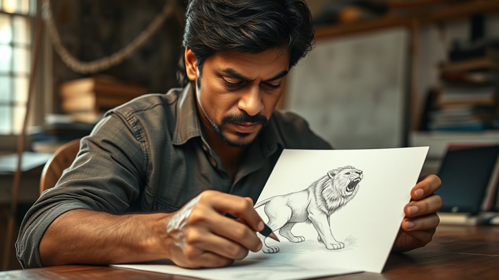 fan art inspired by shah rukh