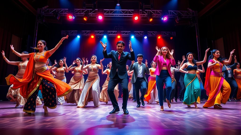 grand synchronized theatrical spectacle