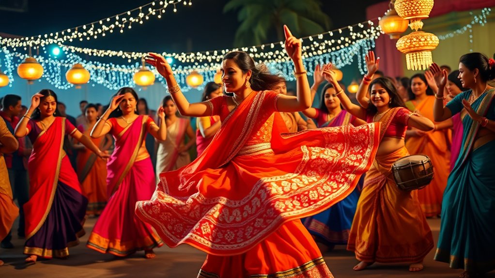 gujarati festival dance celebration