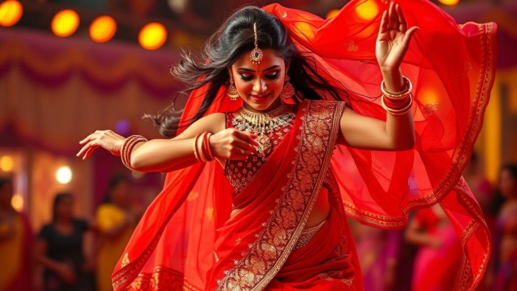 high energy dance performance