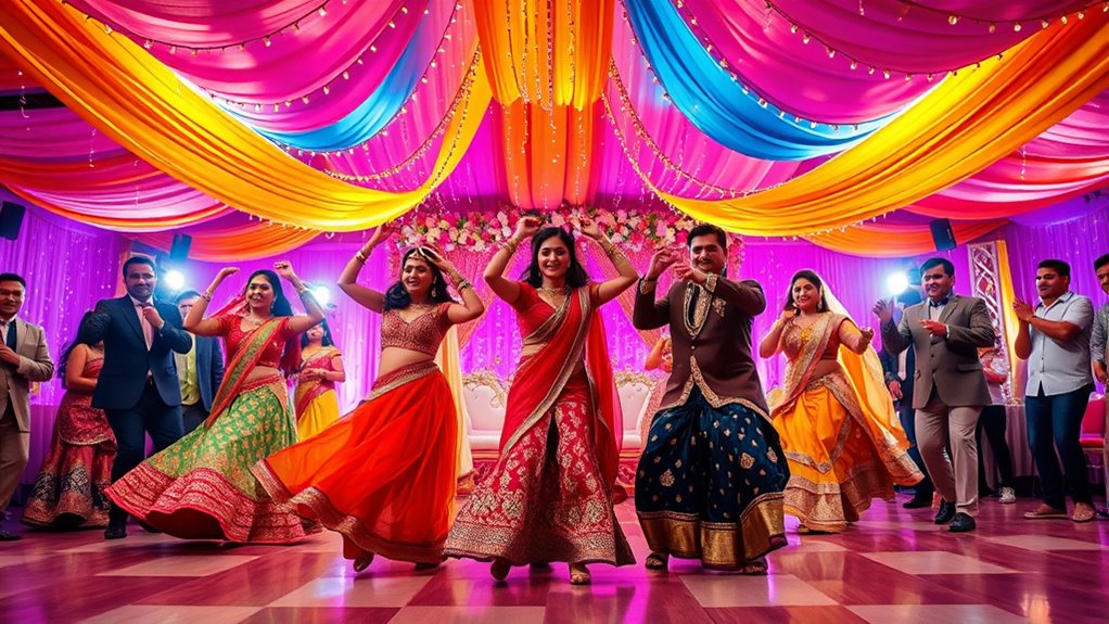 joyful energetic wedding dance