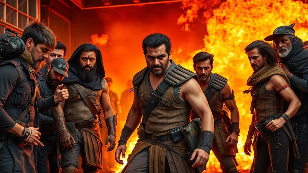 star studded historical epic collaboration
