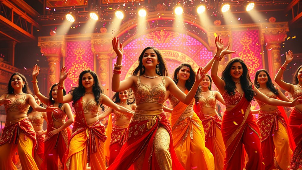 vibrant bollywood dance anthem