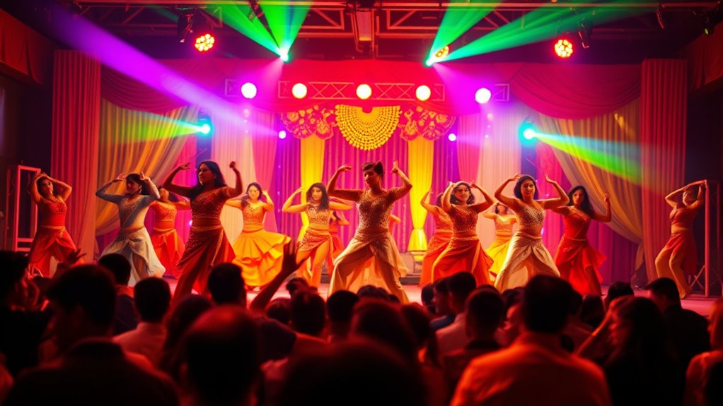 vibrant bollywood dance competitions