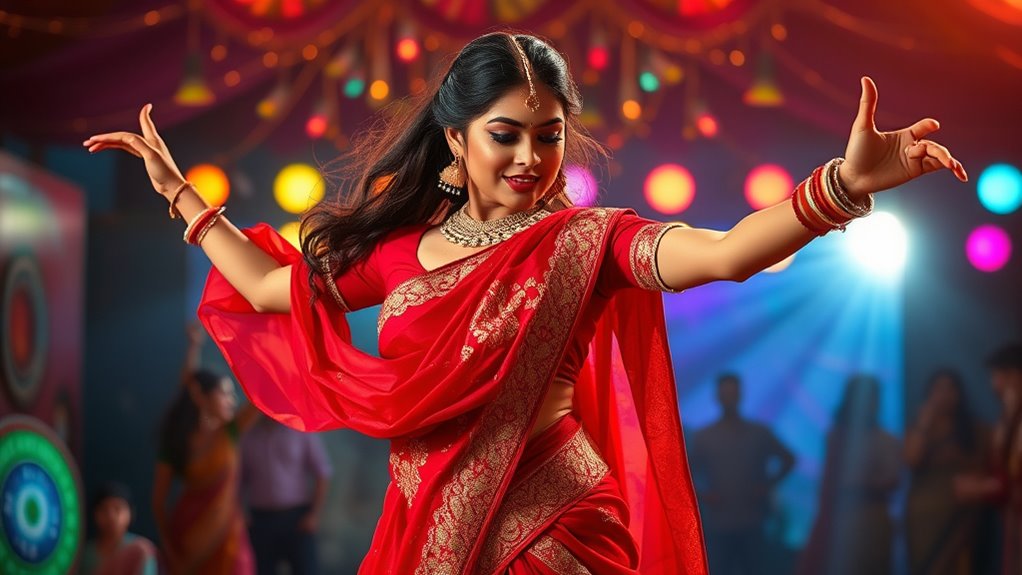 vibrant bollywood dance hit