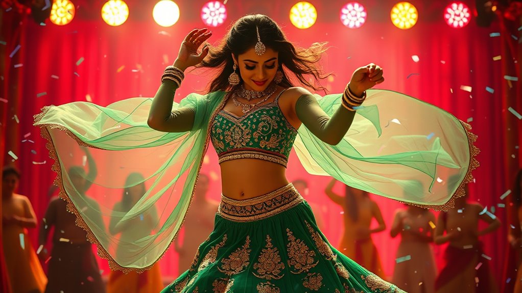 vibrant dance with cultural fusion
