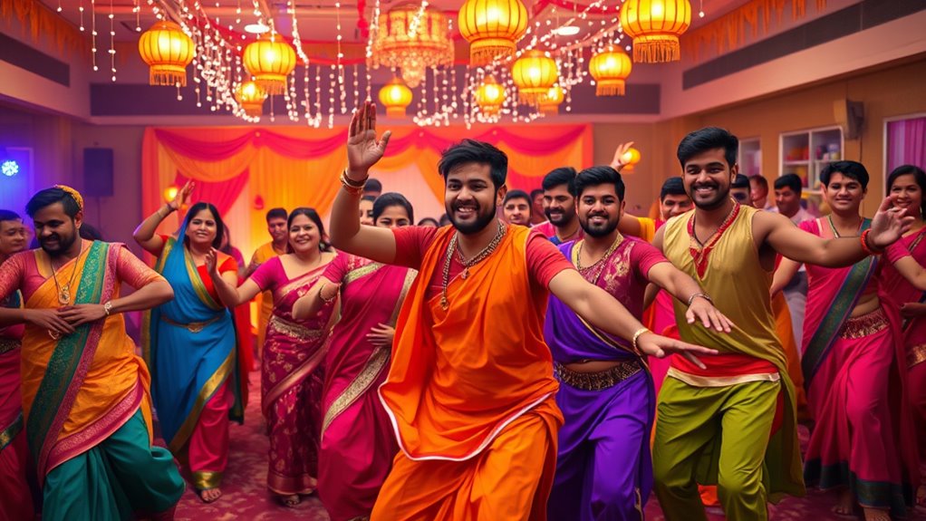 vibrant gujarati festival dance