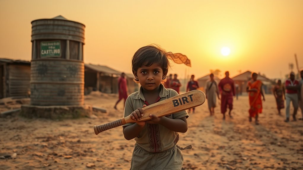 village cricket colonial resistance