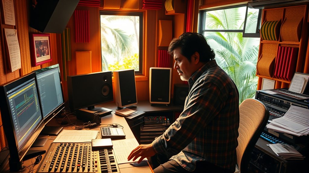 a r rahman s composition workflow