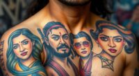 bollywood fan tattoo tributes
