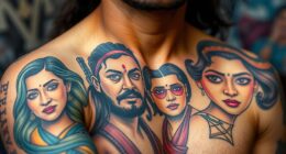 bollywood fan tattoo tributes