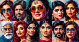 bollywood icons fan art