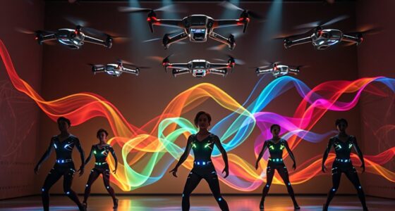 drones ar motion capture