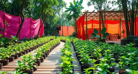 eco friendly bollywood film sets