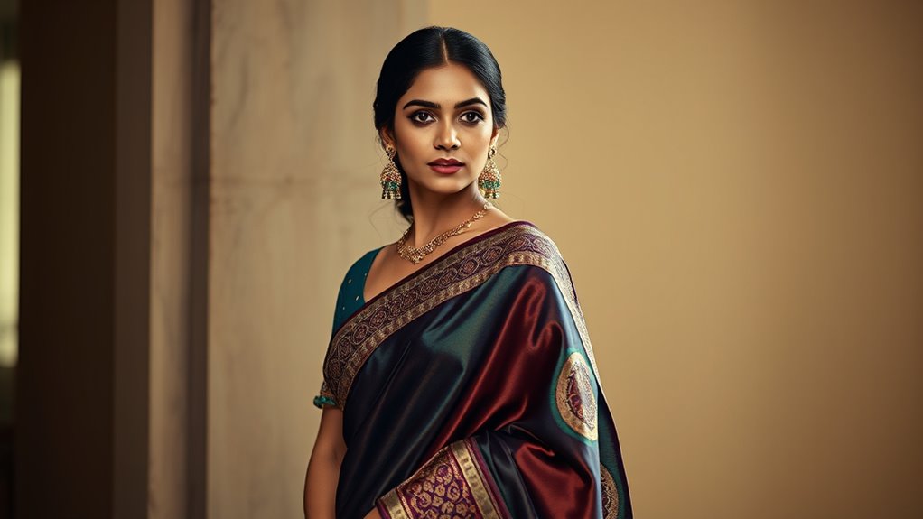elegant saree styling techniques
