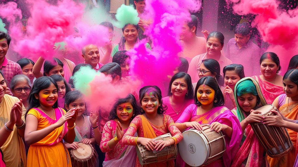 evolution of holi music