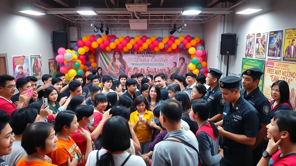 fan gathering safety tips