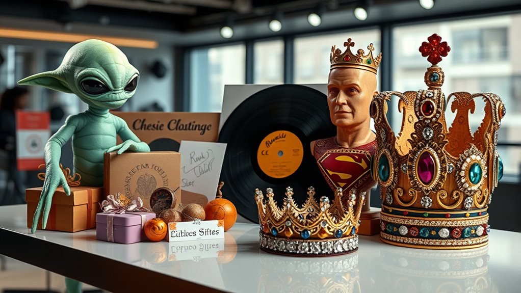 fans gift bizarre celebrity memorabilia