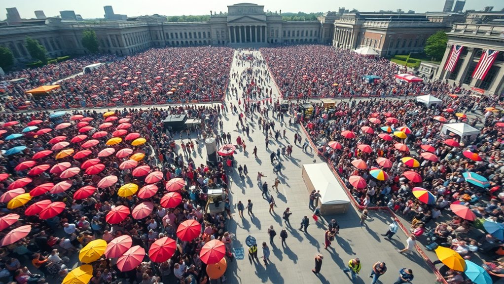managing large crowd safety