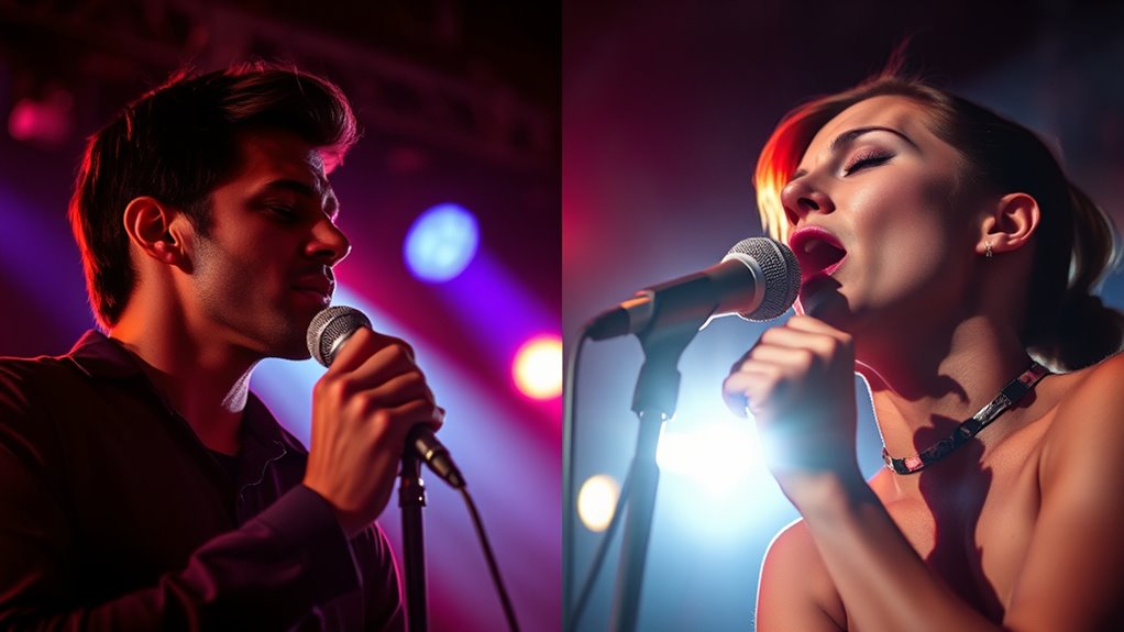 recorded vs live performance