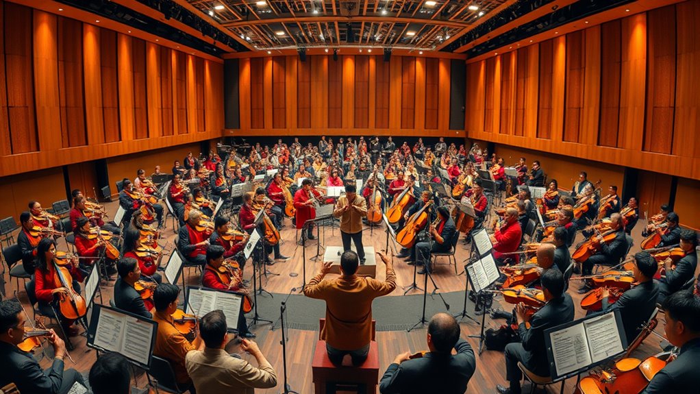 recording orchestra session details