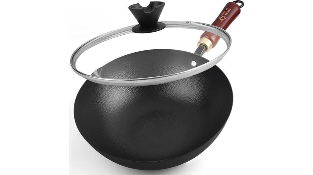 10 inch versatile carbon wok