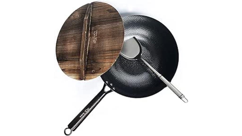 12 5 inch versatile carbon wok