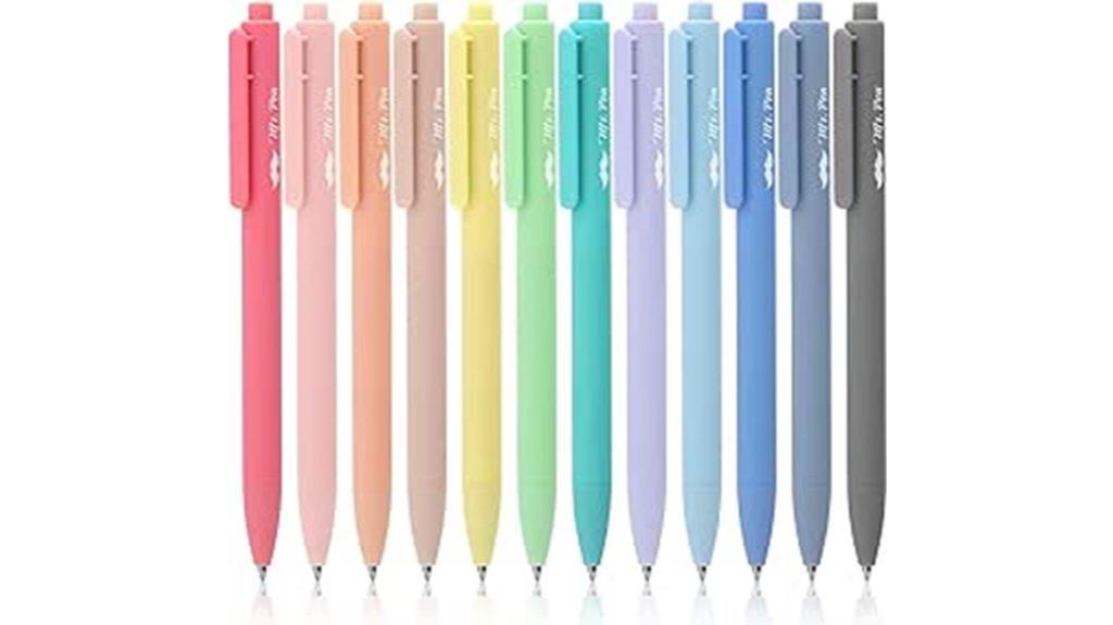 12 pack retractable gel pens
