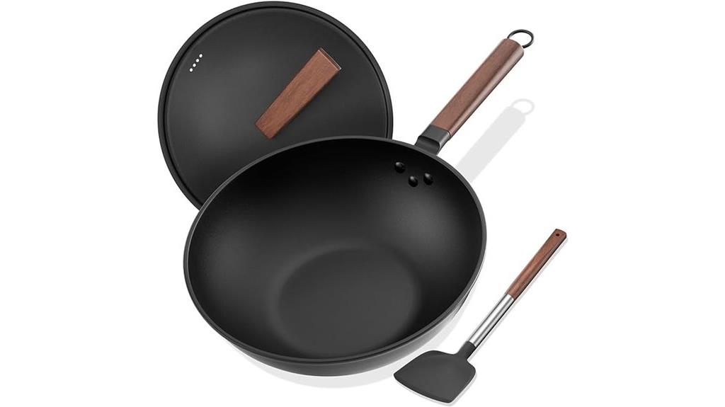13 inch pre seasoned wok
