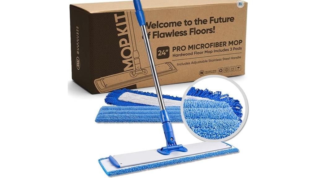 24 microfiber mop system