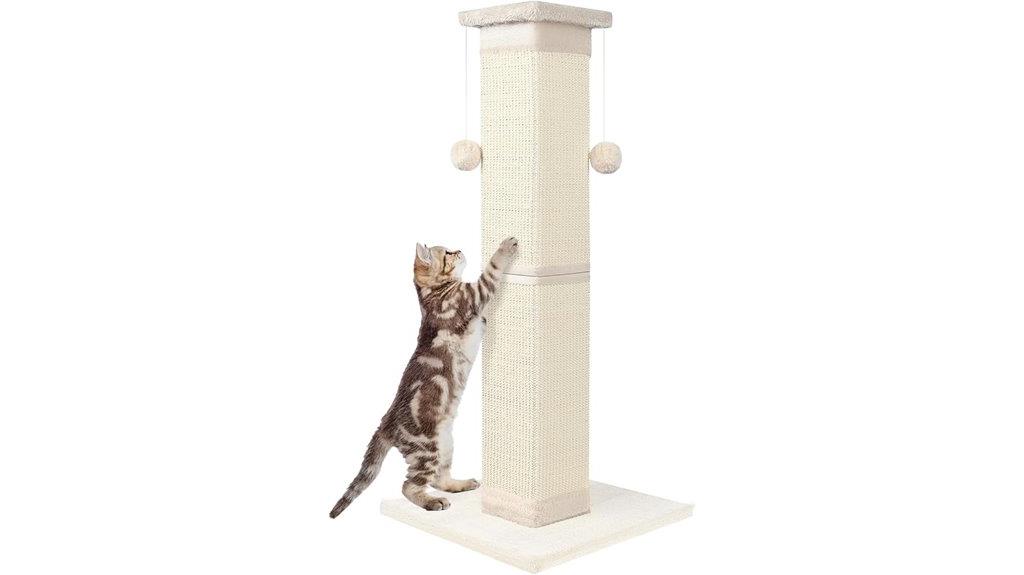 33 inch sisal post