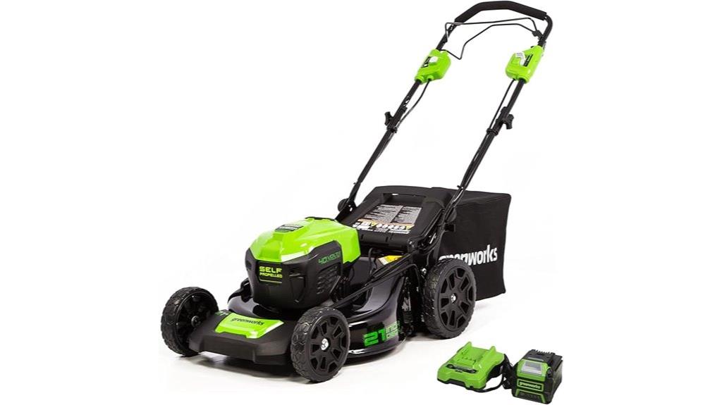 40v brushless cordless mower