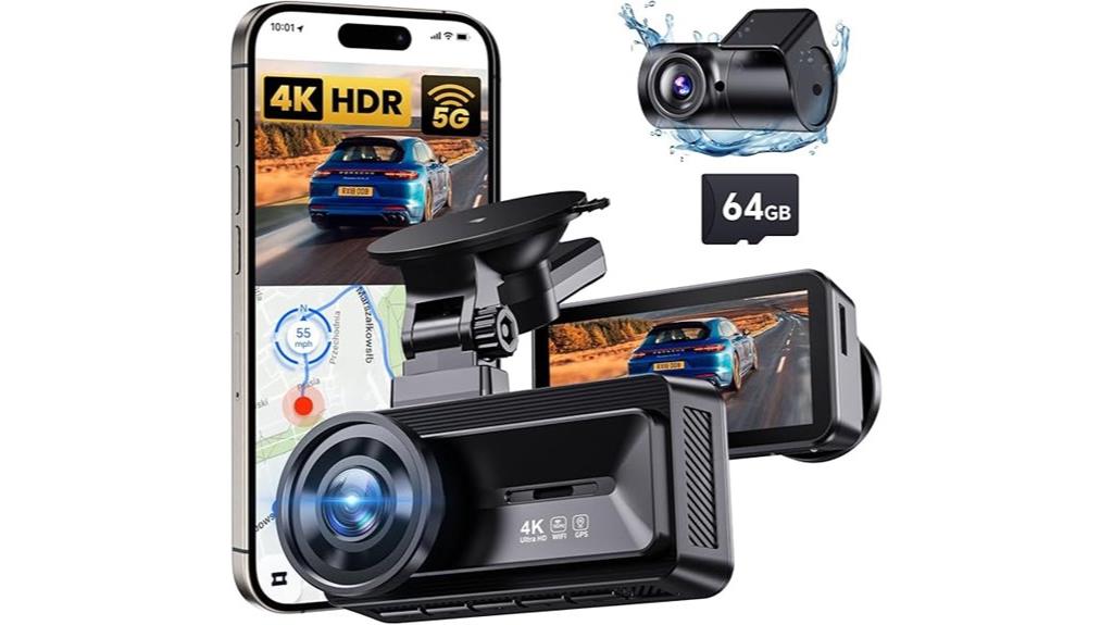 4k dash cam bundle