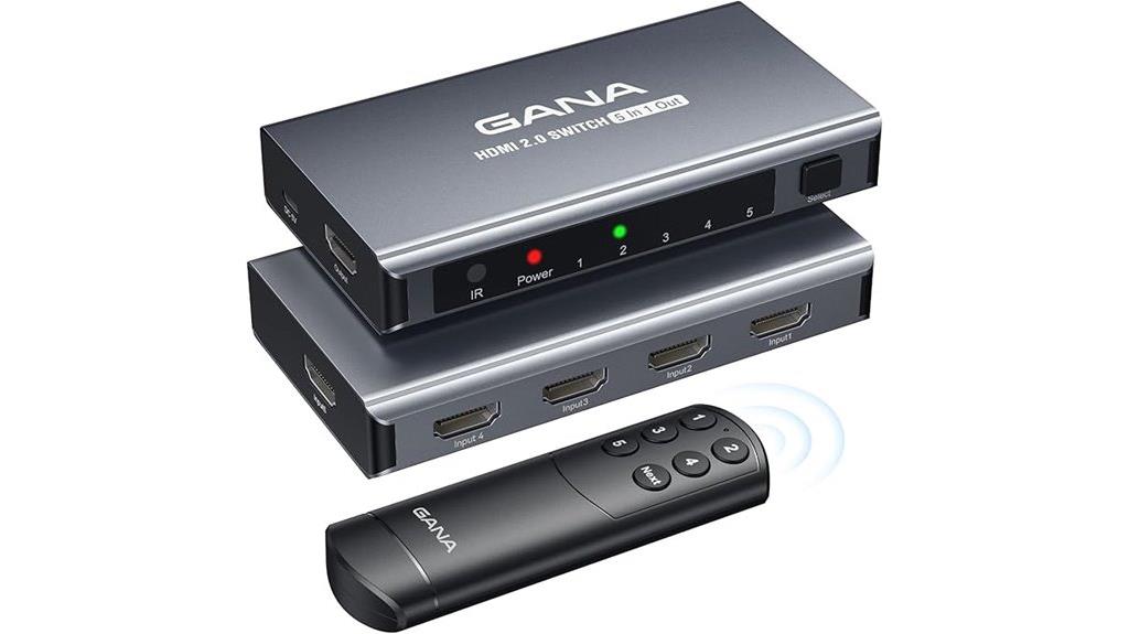 5 in 1 hdmi splitter
