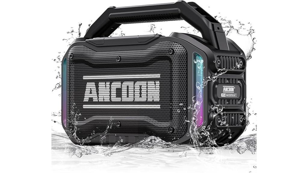 80w waterproof portable bluetooth