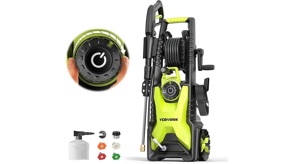 adjustable 4000 psi pressure washer