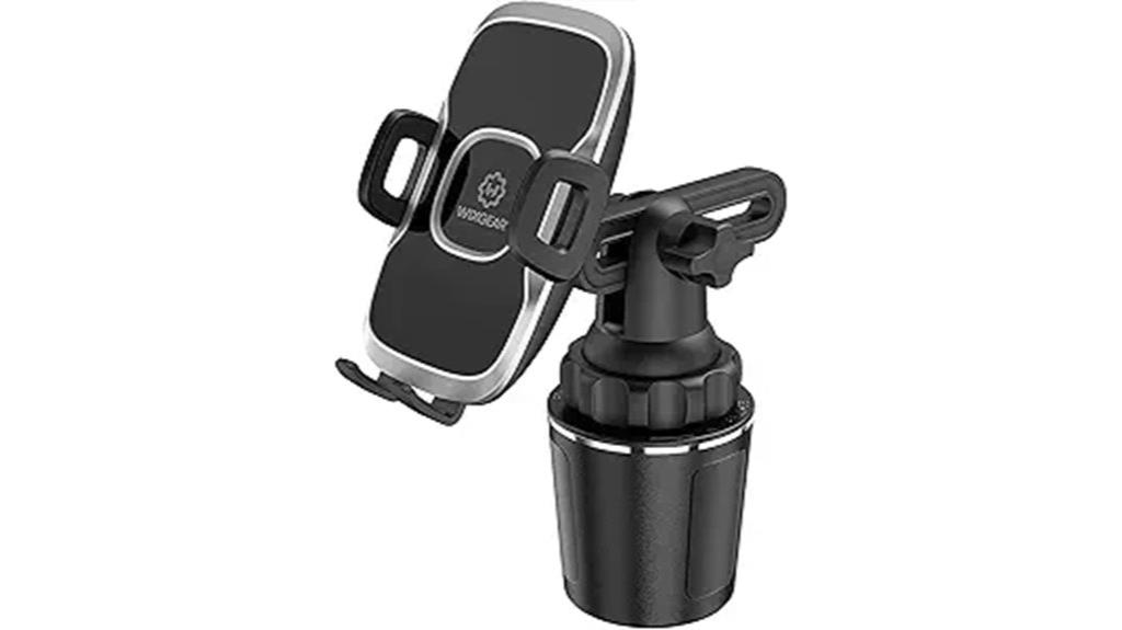 adjustable cup holder mount