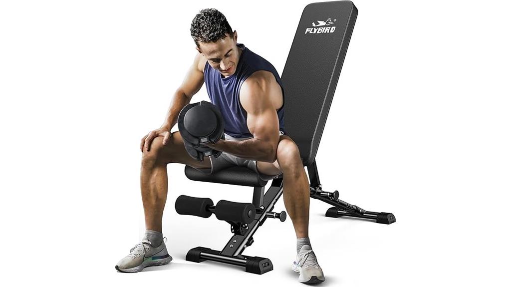 adjustable full body workout bench