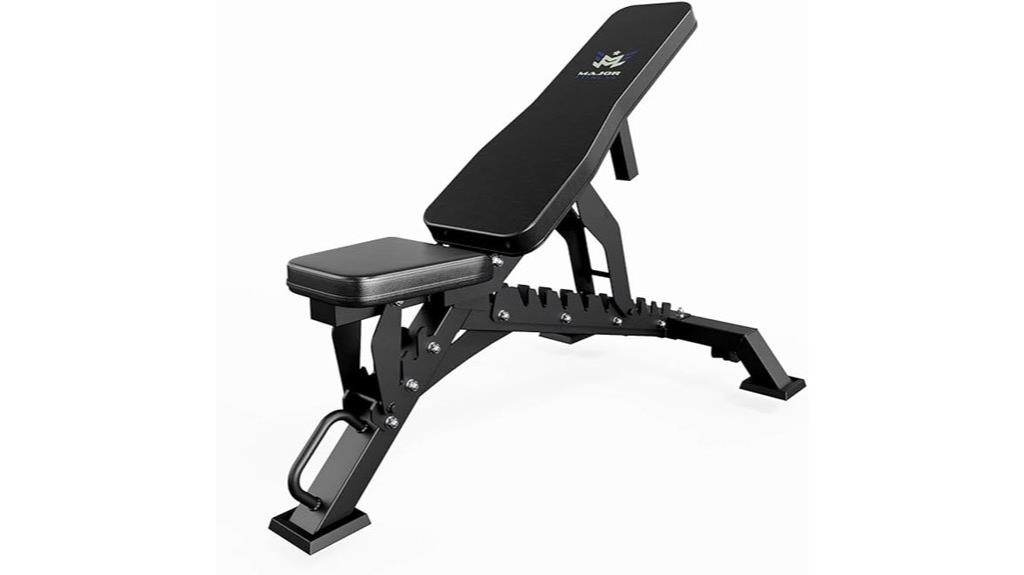adjustable home gym bench