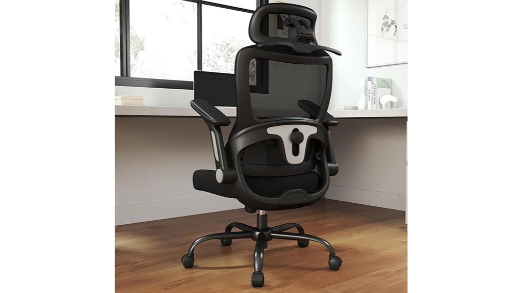 adjustable lumbar support chair